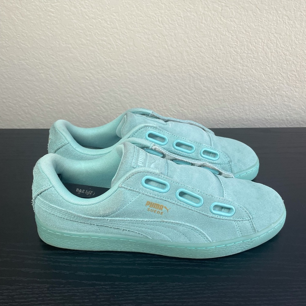 Puma suede shoes
